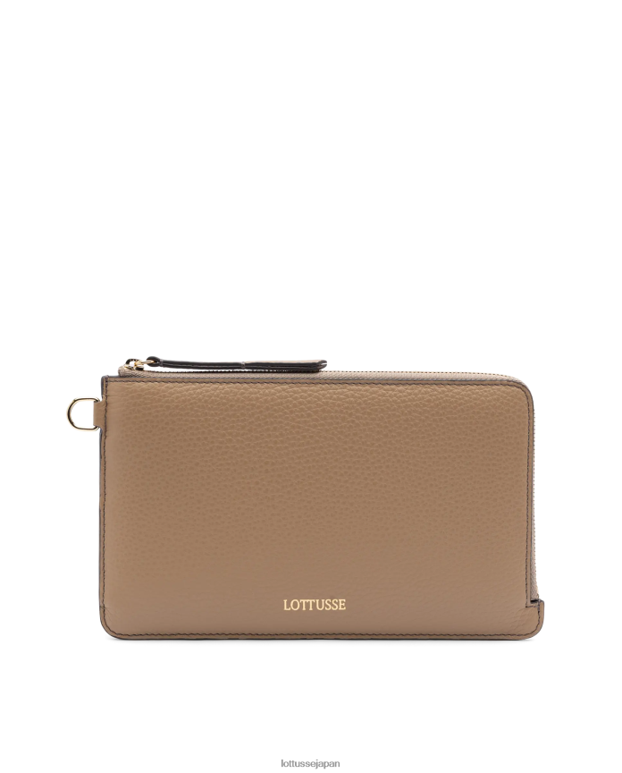 タライア グレインカーフ ウォレット 自然 アクセサリー Lottusse 女性 T4606T369