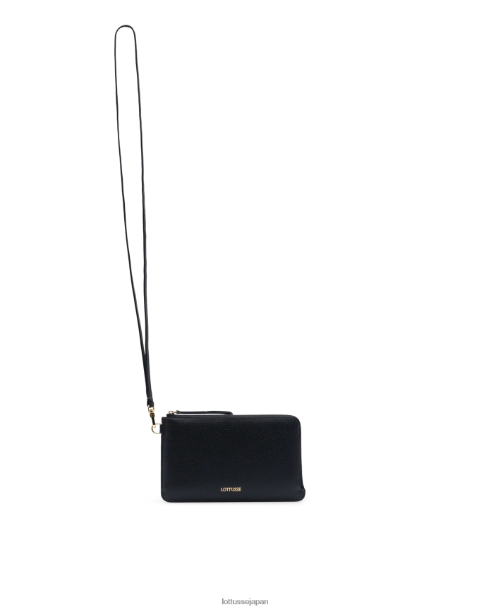 タライア グレインカーフ ウォレット 黒 アクセサリー Lottusse 女性 T4606T370