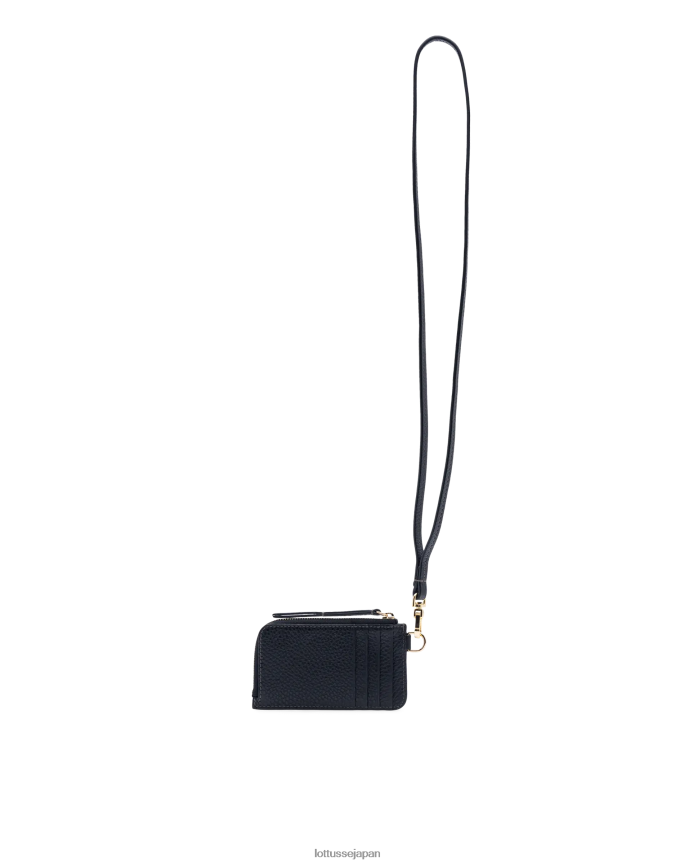 タライア グレインカーフ ウォレット 黒 アクセサリー Lottusse 女性 T4606T373