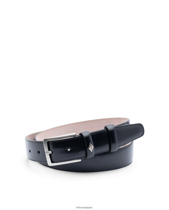 cinturones ポリッシュドバインダーカーフバックル 黒 アクセサリー Lottusse 男性 T4606T36