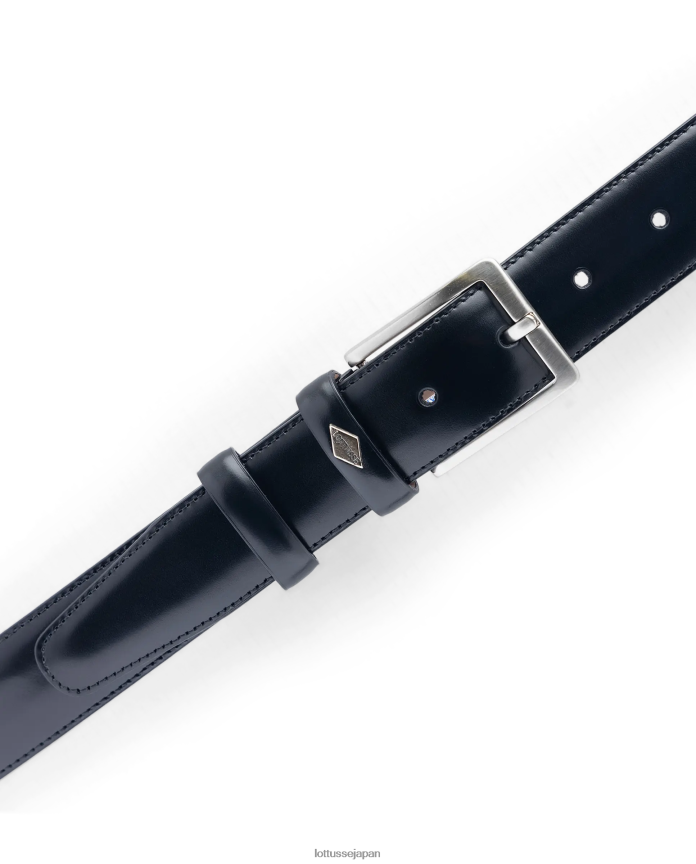 cinturones ポリッシュドバインダーカーフバックル 黒 アクセサリー Lottusse 男性 T4606T36