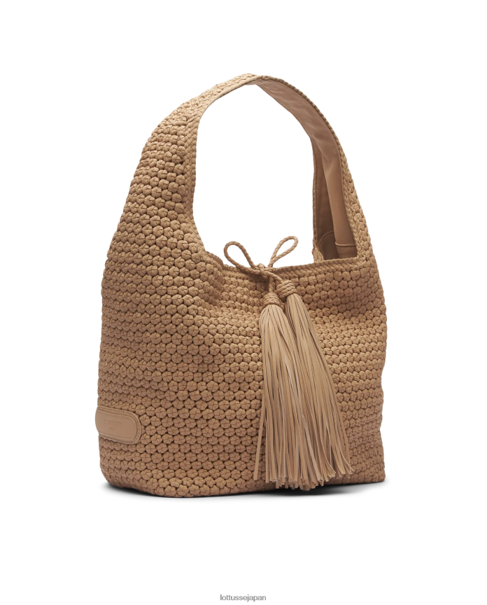 noodbag ナチュラルメリノラムソフ​​トホーボー ベージュ アクセサリー Lottusse 女性 T4606T343