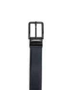 cinturones ストーンスタンプカーフ リバーシブル 黒 アクセサリー Lottusse コレクション T4606T441 - Image 3