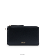 タライア グレインカーフ ウォレット 黒 アクセサリー Lottusse 女性 T4606T370 - Image 3